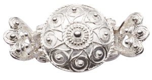 Hårklype Hedda liten, kvit