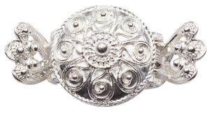 Hårklype Hedda stor, kvit