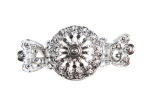 Hårklype Oda stor, kvit