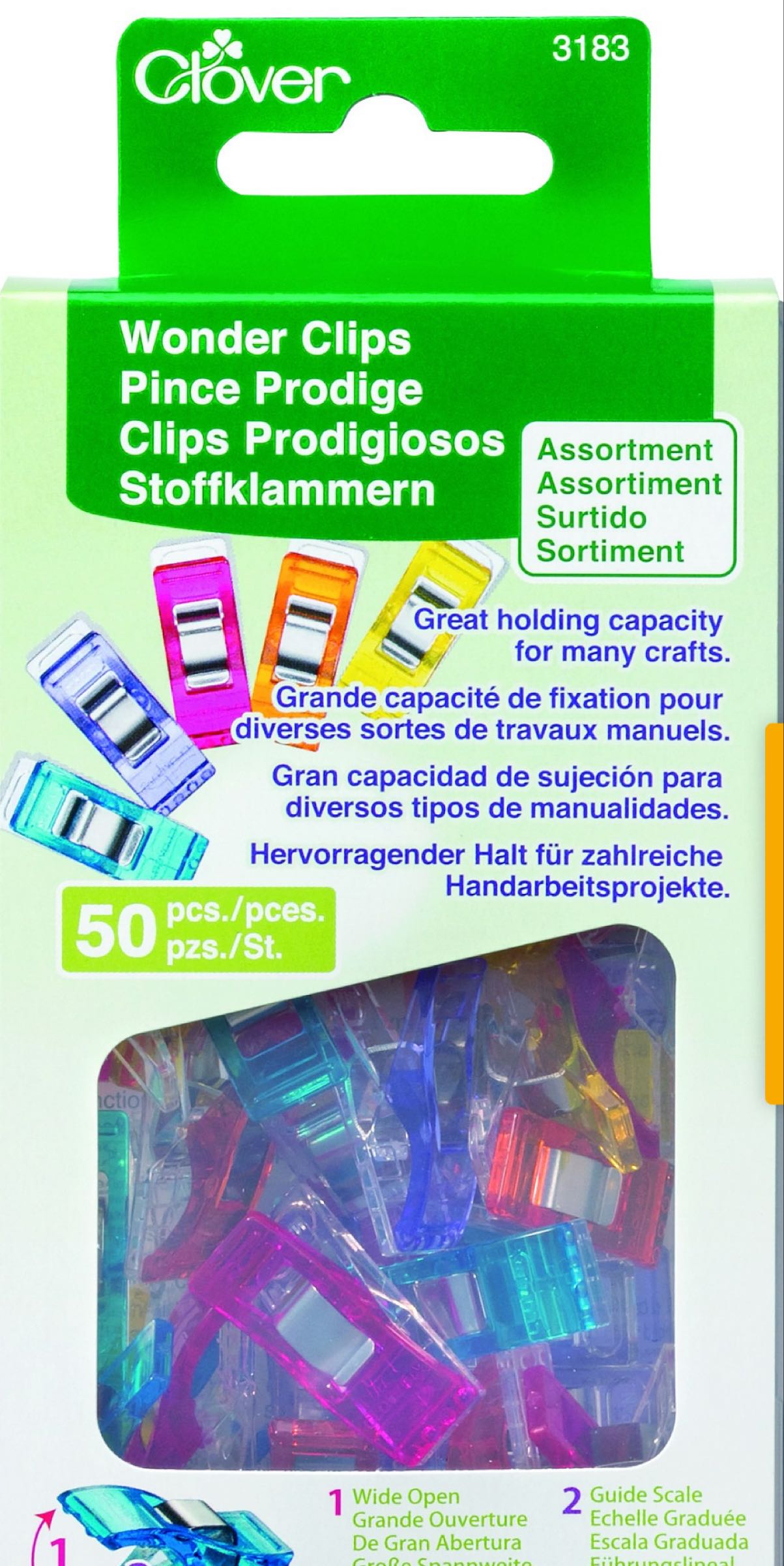 Clover Wonder Clips 50 stk