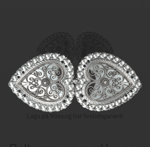 Beltespenner med kruser og syhol, oksidert