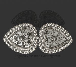 Beltespenner med kruser og syhol, oksidert