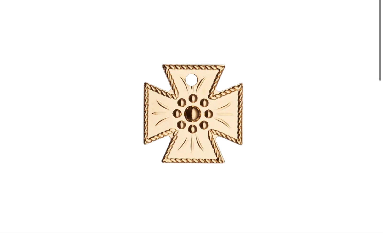 Korslauv til 146600 stk, forgylt