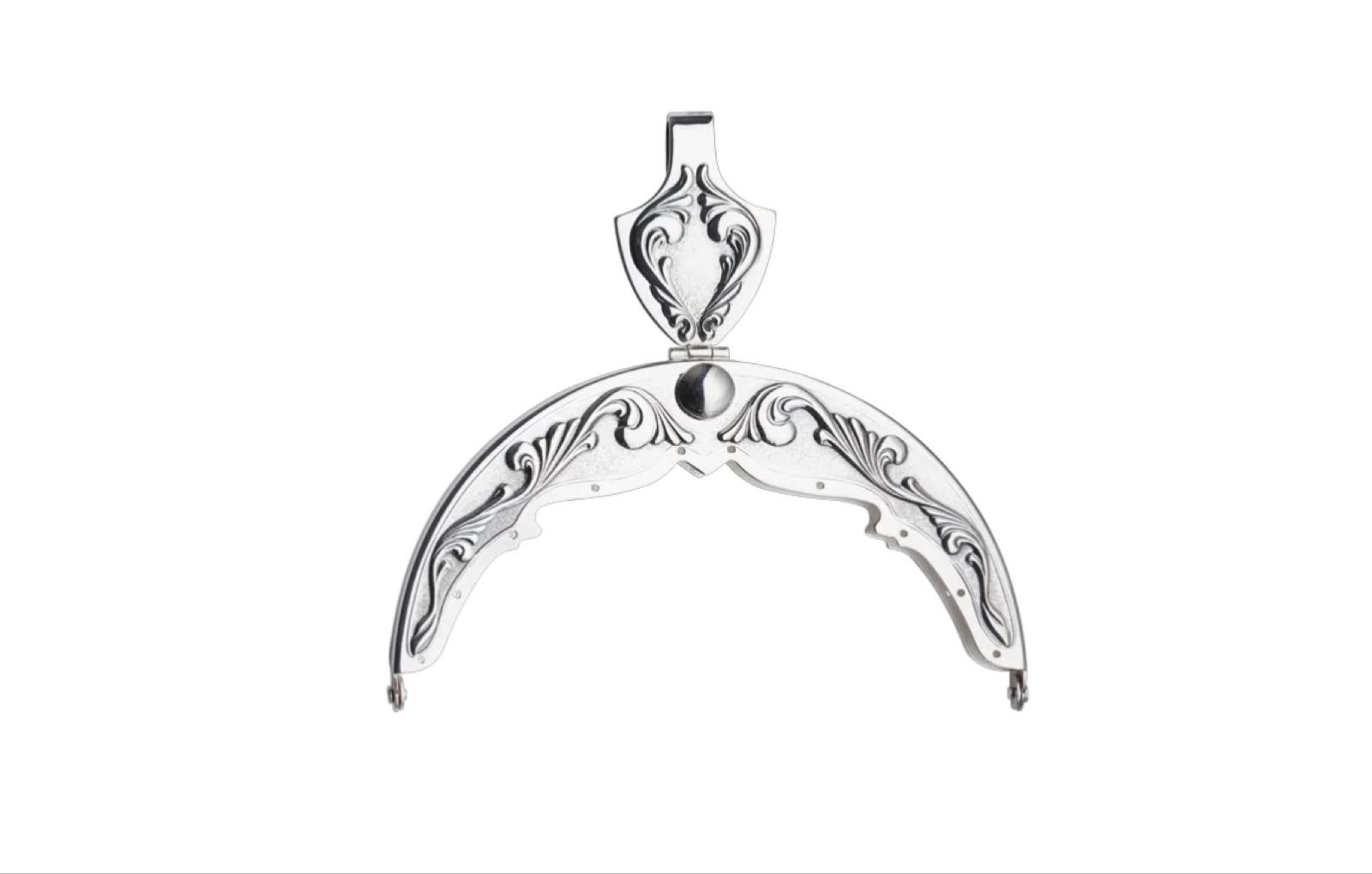 Veskelås forsølva, oksidert