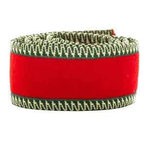 Stofflist, Hardanger - brokalist, raud