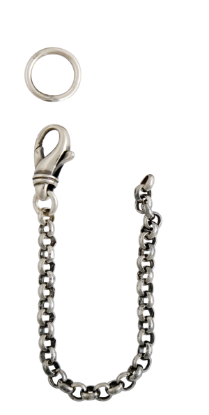 Sikringslenkje til veskelås, oksidert