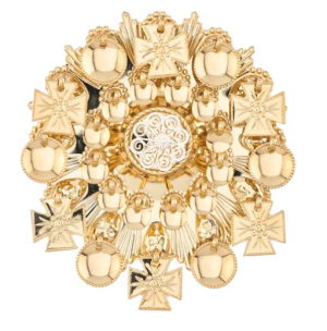 Sølje skålasølje med kruse, 8cm