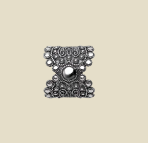 Skjerfring med kruser, oksidert