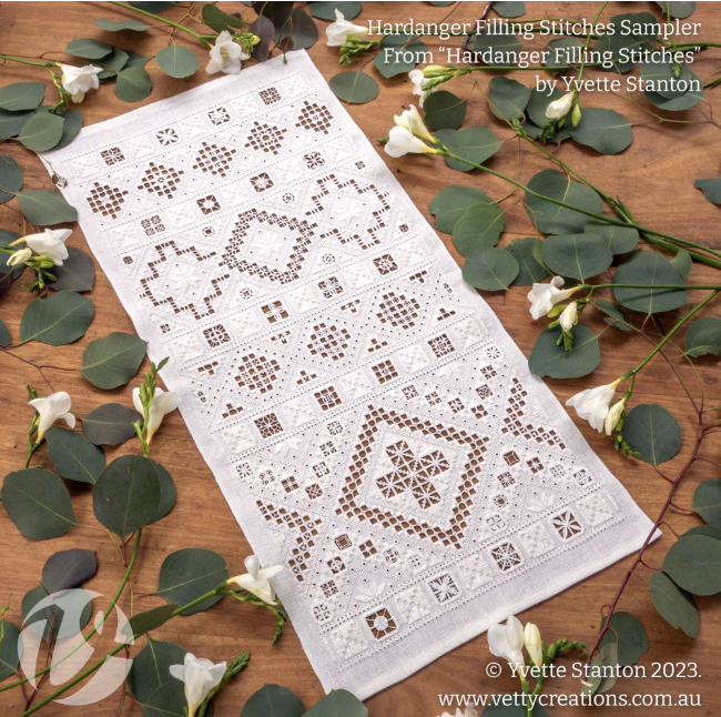Hardanger Filling Stitches, Yvette Stanton - Bilde 3